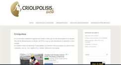 Desktop Screenshot of criolipolisisweb.com