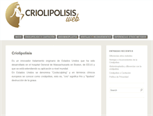 Tablet Screenshot of criolipolisisweb.com